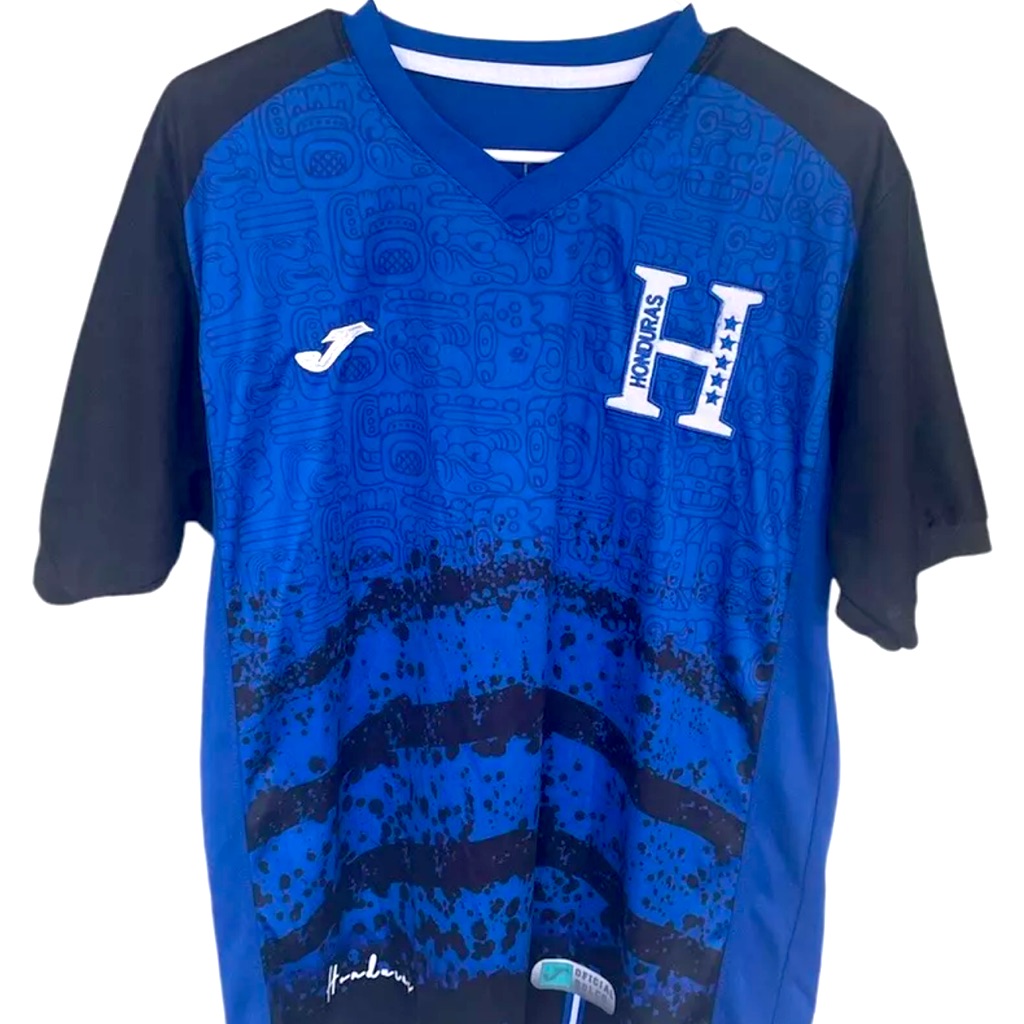 Joma Official Honduras Home Jersey 2023 Adult Color White/Blue